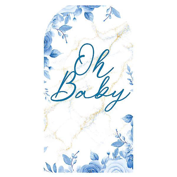 Capa Mini Faixa Lateral Sublimado - Oh Baby
