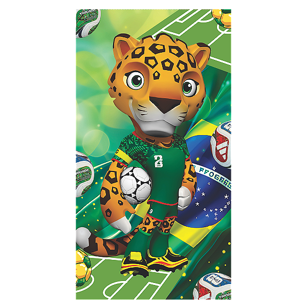 Capa Mini Faixa Lateral Sublimado - Copa do Mundo Brasil