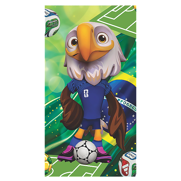 Capa Mini Faixa Lateral Sublimado - Copa do Mundo Brasil