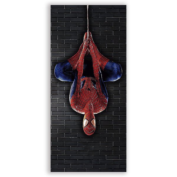 Capa Mini Faixa Lateral Sublimado - Homem Aranha