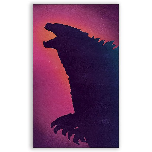 Capa Mini Faixa Lateral Sublimado - Godzila