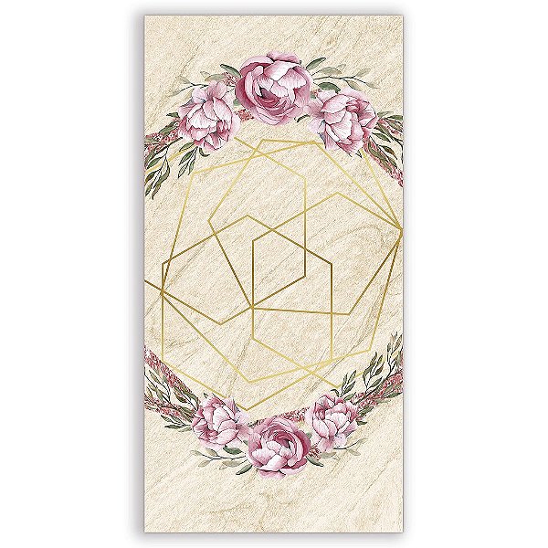 Capa Mini Faixa Lateral Sublimado - Floral