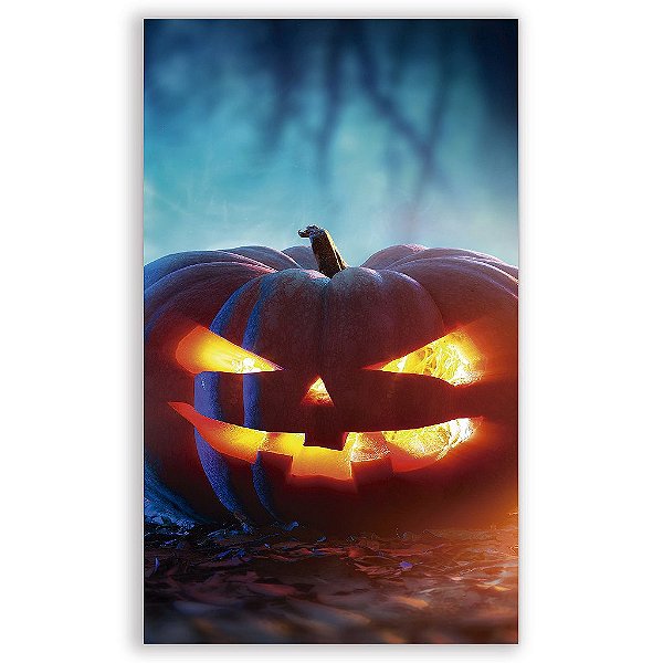 Capa Mini Faixa Lateral Sublimado - Dia das Bruxas Halloween