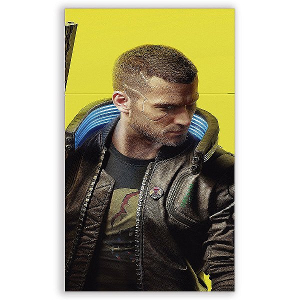 Capa Mini Faixa Lateral Sublimado - Cyberpunk
