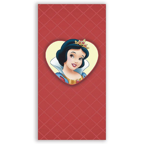 Capa Mini Faixa Lateral Sublimado - Branca de Neve