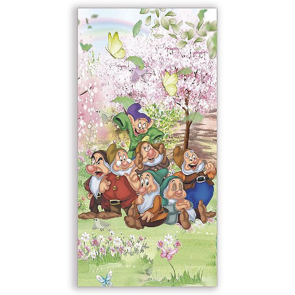Capa Mini Faixa Lateral Sublimado - Branca de Neve