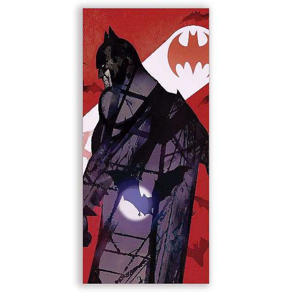 Capa Mini Faixa Lateral Sublimado - Batman