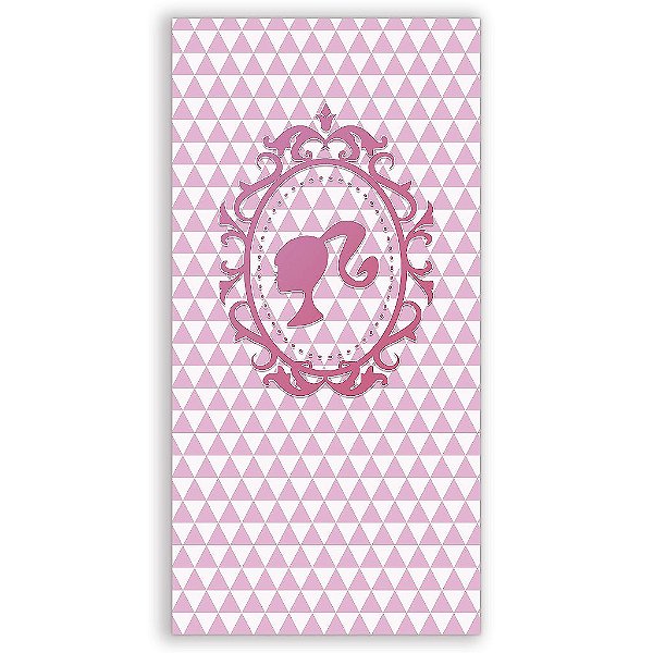 Capa Mini Faixa Lateral Sublimado - Barbie