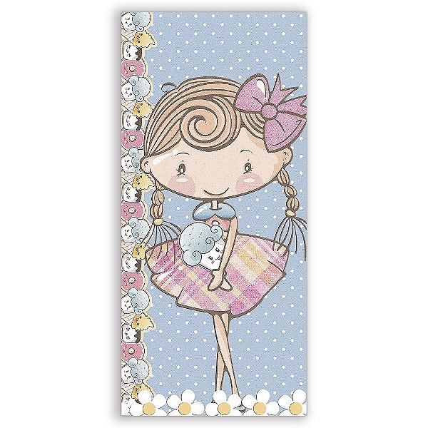 Capa Mini Faixa Lateral Sublimado - Bailarina