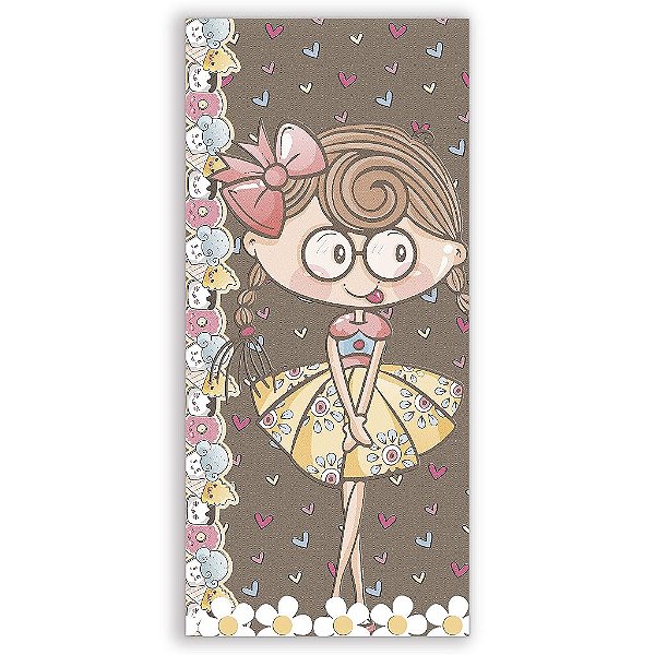 Capa Mini Faixa Lateral Sublimado - Bailarina