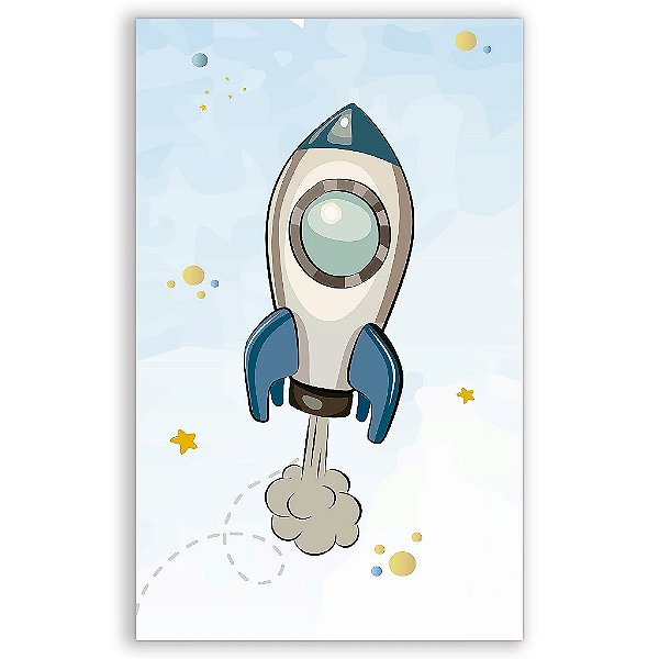 Capa Mini Faixa Lateral Sublimado - Astronauta