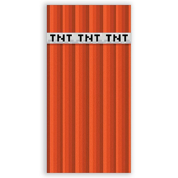 Capa Mini Faixa Lateral Sublimado - Minecraft