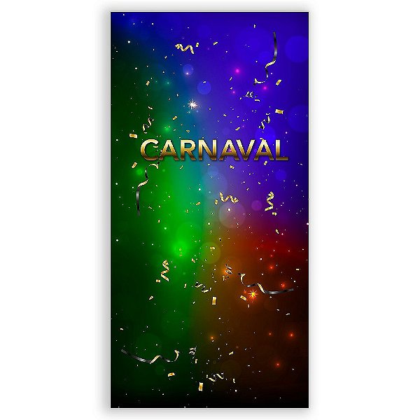 Capa Mini Faixa Lateral Sublimado - Carnaval