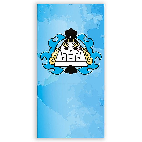 Capa Mini Faixa Lateral Sublimado - One Piece Jinbe