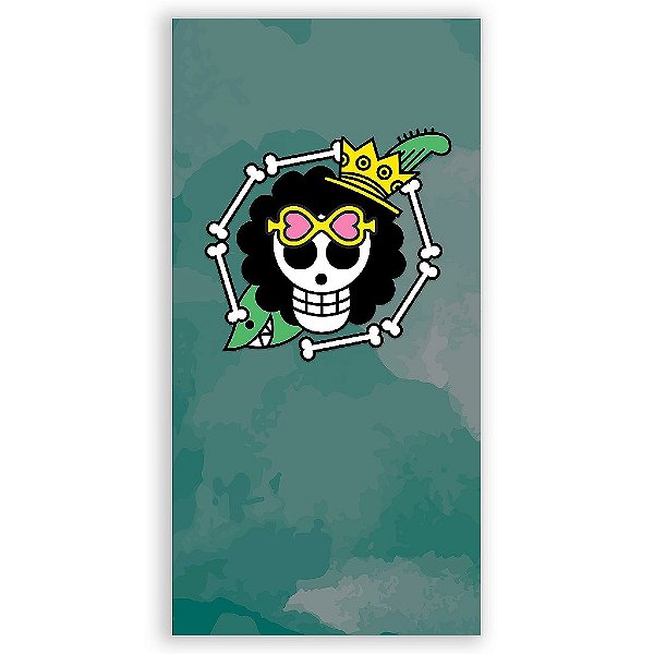Capa Mini Faixa Lateral Sublimado - One Piece Brook