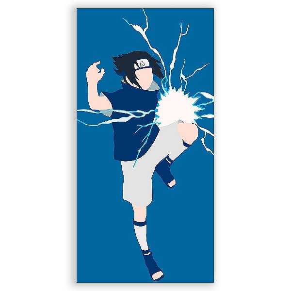 Capa Mini Faixa Lateral Sublimado - Naruto