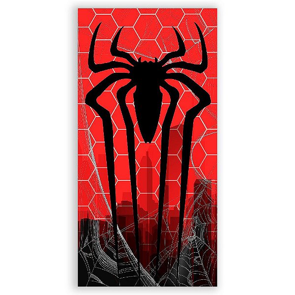 Capa Mini Faixa Lateral Sublimado - Homem Aranha