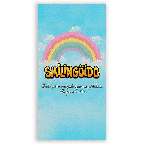 Capa Mini Faixa Lateral Sublimado - Smilingüido