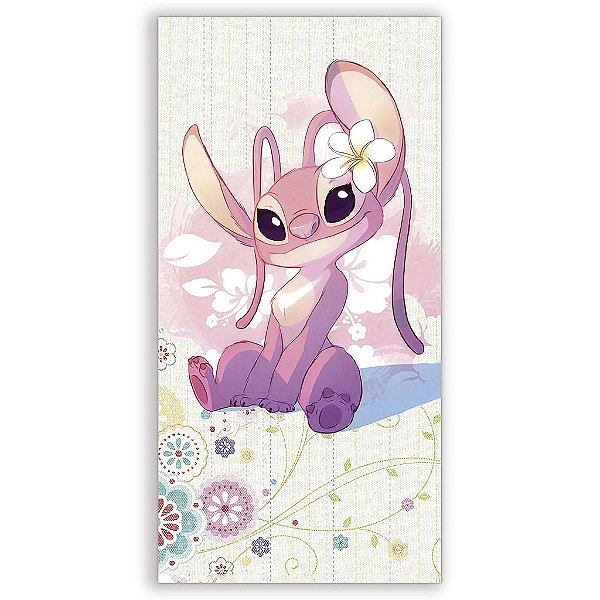 Capa Mini Faixa Lateral Sublimado - Stitch e Angel (Lilo e Stitch)