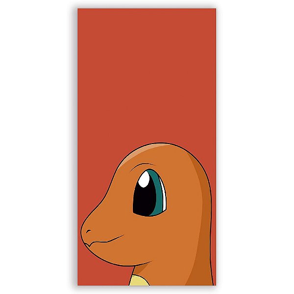 Capa Mini Faixa Lateral Sublimado - Pokemon Charmander