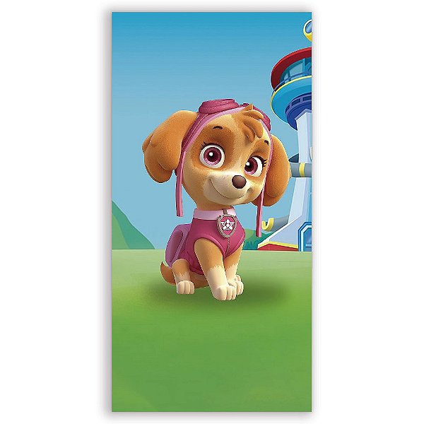 Capa Mini Faixa Lateral Sublimado - Patrulha Canina