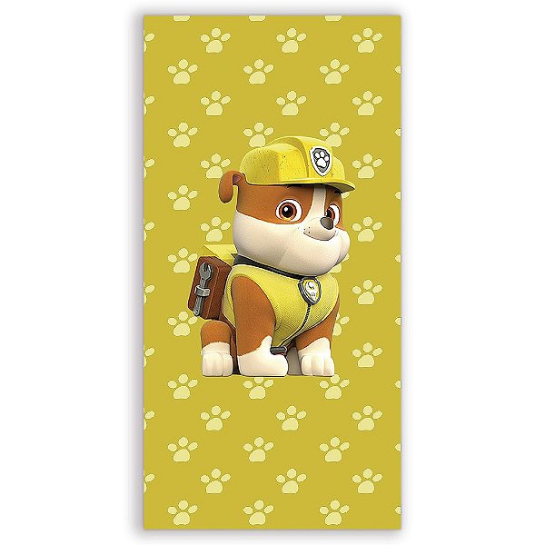 Capa Mini Faixa Lateral Sublimado - Patrulha Canina