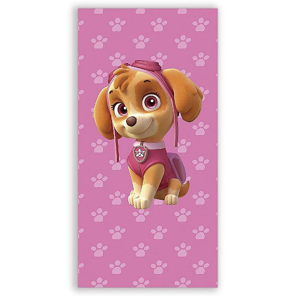 Capa Mini Faixa Lateral Sublimado - Patrulha Canina