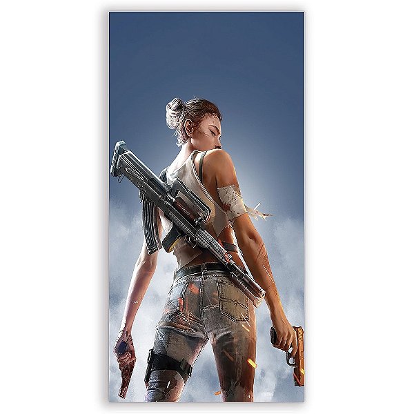 Capa Mini Faixa Lateral Sublimado - Free Fire