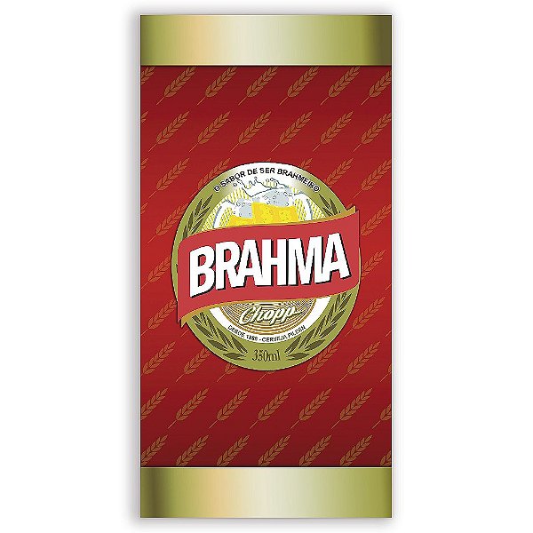 Capa Mini Faixa Lateral Sublimado - Cerveja Brahma