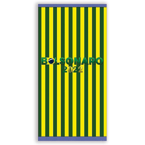 Capa Mini Faixa Lateral Sublimado - Bolsonaro
