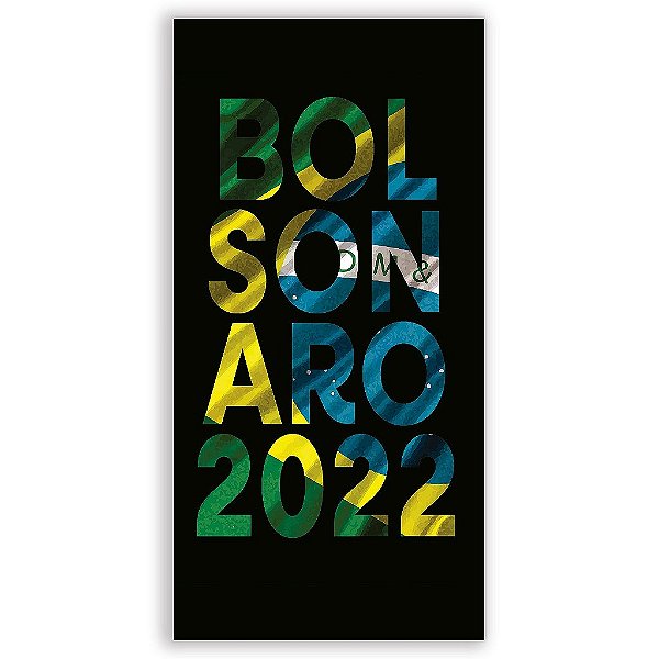 Capa Mini Faixa Lateral Sublimado - Bolsonaro