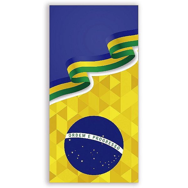 Capa Mini Faixa Lateral Sublimado - Brasil