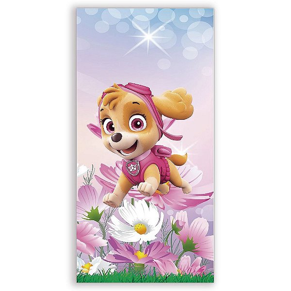 Capa Mini Faixa Lateral Sublimado - Patrulha Canina