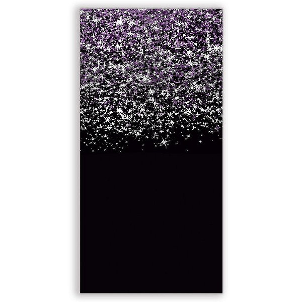 Capa Mini Faixa Lateral Sublimado - glitter Lilas
