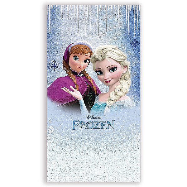 Capa Mini Faixa Lateral Sublimado - Frozen
