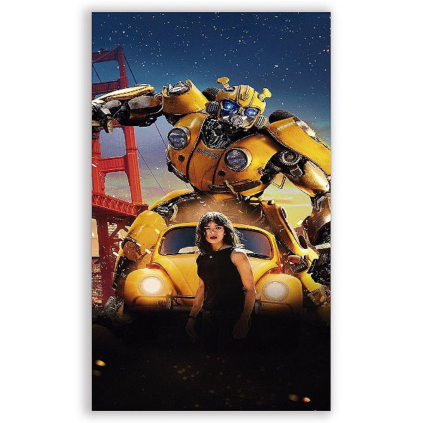 Capa Mini Faixa Lateral Sublimado - Transformers