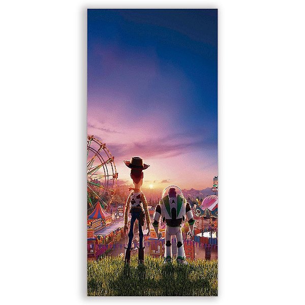 Capa Mini Faixa Lateral Sublimado - Toy Story
