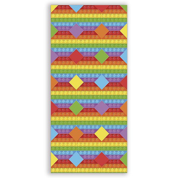 Capa Mini Faixa Lateral Sublimado - Pop It