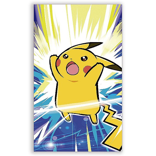 Capa Mini Faixa Lateral Sublimado - Pokemon