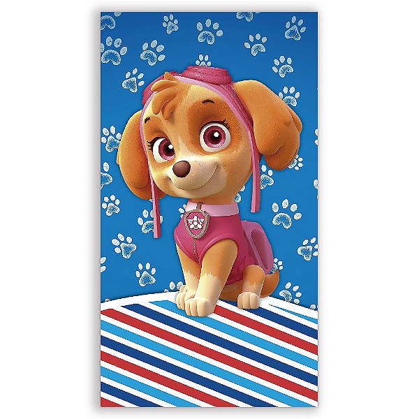 Capa Mini Faixa Lateral Sublimado - Patrulha Canina