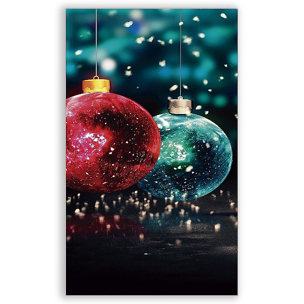 Capa Mini Faixa Lateral Sublimado - Natal - Ano Novo