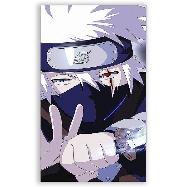 Capa Mini Faixa Lateral Sublimado - Naruto