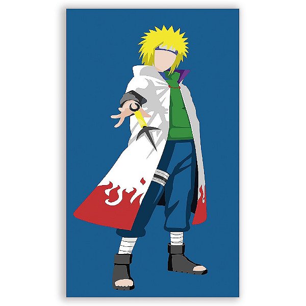 Capa Mini Faixa Lateral Sublimado - Naruto