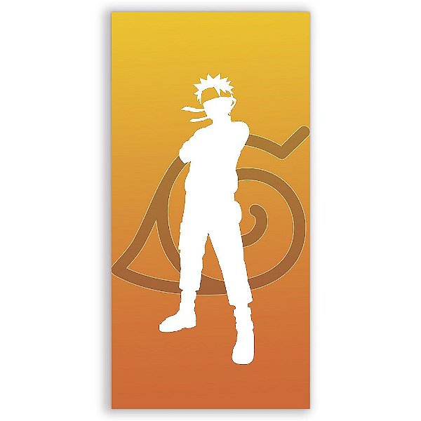 Capa Mini Faixa Lateral Sublimado - Naruto