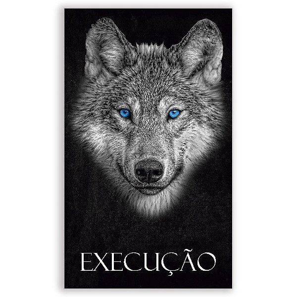 Capa Mini Faixa Lateral Sublimado - Motivacional Lobo