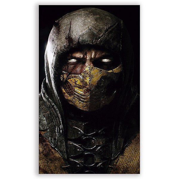 Capa Mini Faixa Lateral Sublimado - Mortal Kombat