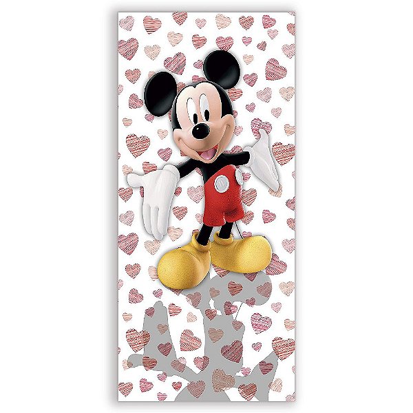 Capa Mini Faixa Lateral Sublimado - MIckey
