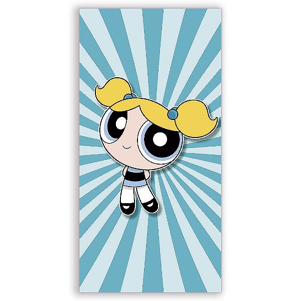 Capa Mini Faixa Lateral Sublimado - Meninas Super Poderosas Lindinha