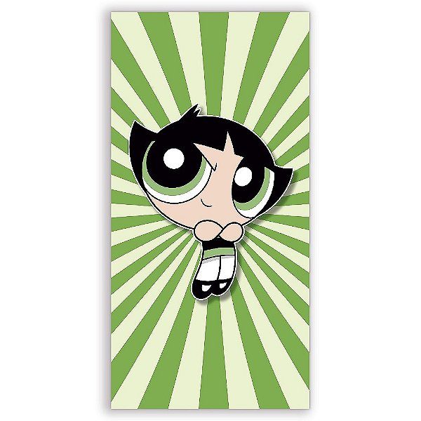 Capa Mini Faixa Lateral Sublimado - Meninas Super Poderosas Docinho