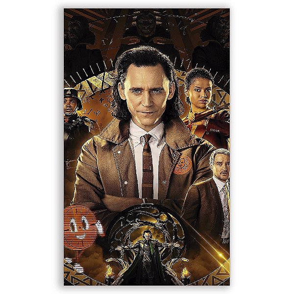 Capa Mini Faixa Lateral Sublimado - Loki